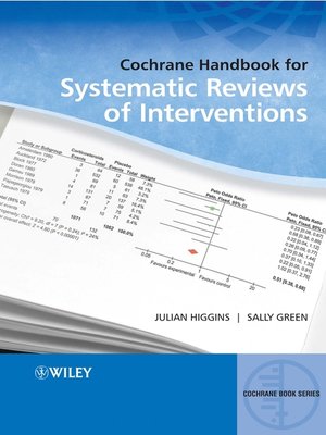 cover image of Cochrane Handbook for Systematic Reviews of Interventions